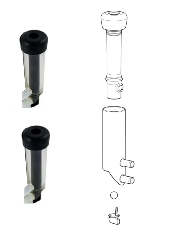 Pezonera completa y recambios adapt. Delaval Almatic S10