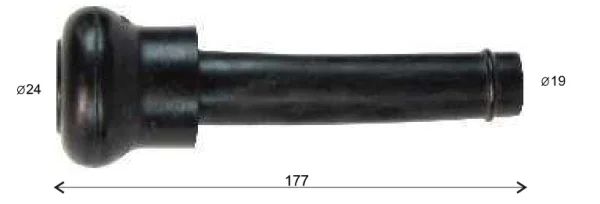Pezonera Westfalia 7022-2725-150 caucho