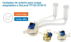 Punto de ordeño completo adapt. Delaval S100 Linea Alta y Linea Baja