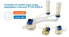 Punto de ordeño completo adapt. delaval S200 Linea Alta y Linea Baja