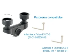 Juego de lavado adapt. a Delaval PRIMA ( 90814280 )