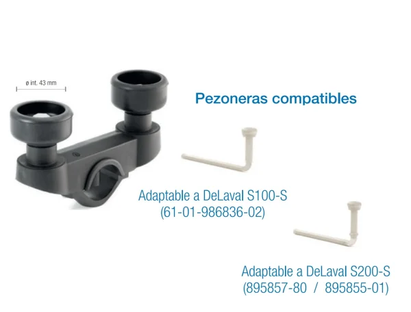 Juego de lavado adapt. a Delaval PRIMA ( 90814280 )