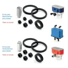 Kit de Juntas para pulsador electronico adapt.  Boumatic , Westfalia , Manovac , Schlueter y Strangko