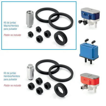 Kit de Juntas para pulsador electronico adapt.  Boumatic , Westfalia , Manovac , Schlueter y Strangko