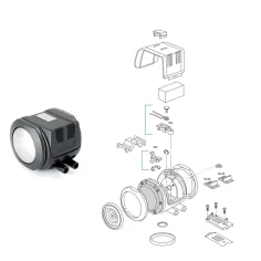 Recambios para pulsador neumatico adapt. Delaval HP102 / HP100
