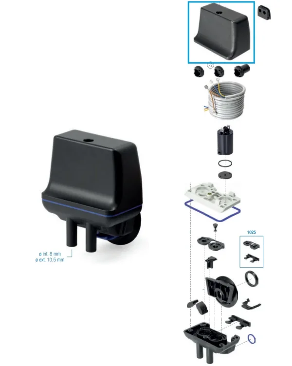 Recambios para pulsador EP100 (12V y 24V) 96679084 - 85977680