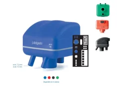 Pulsador electrónico FLACO M20 PRO y M40 PRO con tarjeta independiente , 24V , con dos o cuatro salidas