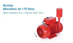 Bomba de vacio para carro de ordeño , ordeñadora portatil