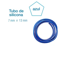 Manguera silicona azul para aire 7x13 (pulsacion)