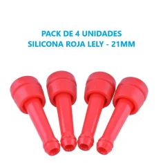 PACK LELY  SILICONA ROJA robot 5.9700.2008.0 ( CAJA DE 4 SILICONAS ECONOMICO) Adaptable