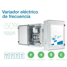 Variador de frecuencia para salas de ordeño