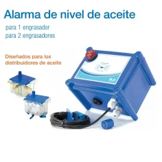 Alarma de nivel de aceite para evitar averias en la bomba de vacio