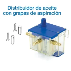 Distribuidor de aceite para bombas de vacio