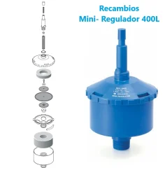 Recambios para Mini regulador Vacio 400 L