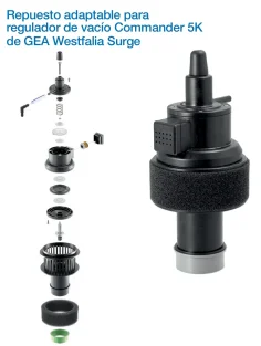 Repuesto Adapt. Regulador de vacio Commander 5K de GEA - WESTFALIA