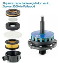 Repuesto Adapt. Regulador de vacio Servac 3500 de Fullwood