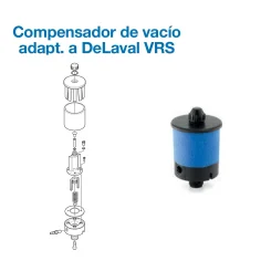 Repuestos adapt. para compensador de vacio Delaval VRS