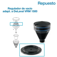 Membrana para regulador de vacío  VRM 1500 adapt. DeLaval 959275-02
