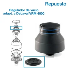 Membrana para regulador de vacío  VRM 4000 adapt. DeLaval 959275-02