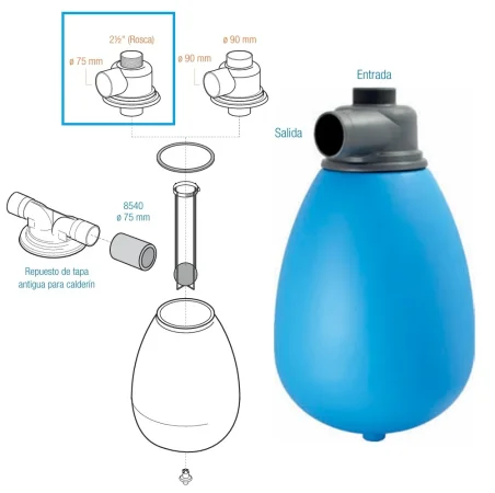 Repuestos para calderin colgante 25L (Azul)