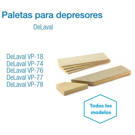 Paletas para bombas de vacio lubricadas en aceite  salas de ordeño
