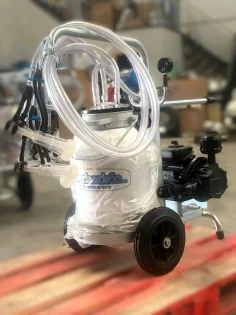 CARRO DE ORDEÑO PARA 2 CABRAS MODELO MINI