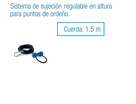 Sistema de sujecion puntos de ordeño