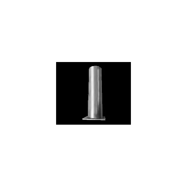 Pie en inox de tanque Japy, altura:210mm fileteaje interior 60mm