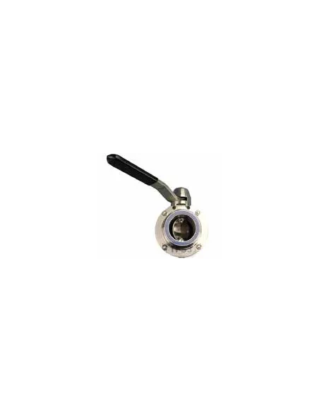 Válvula de drenaje Macho/Macho SMS Ø51 - inox AISI304
