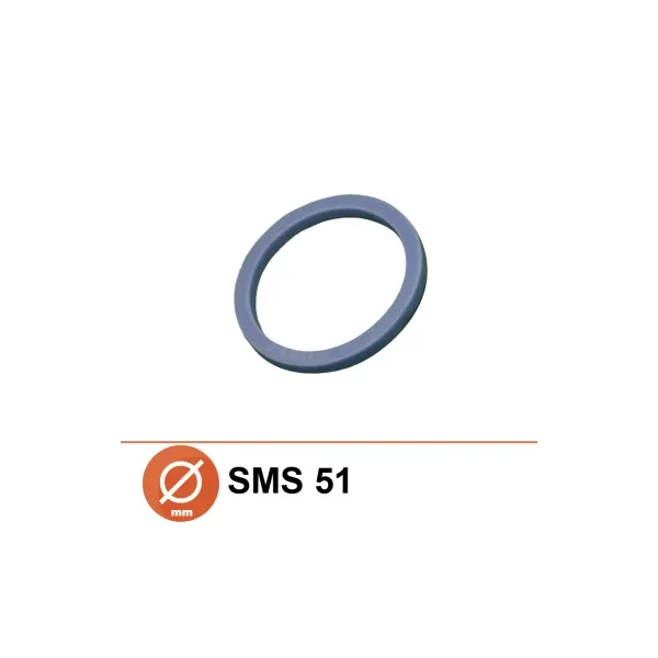 Junta silicona SMS Ø51