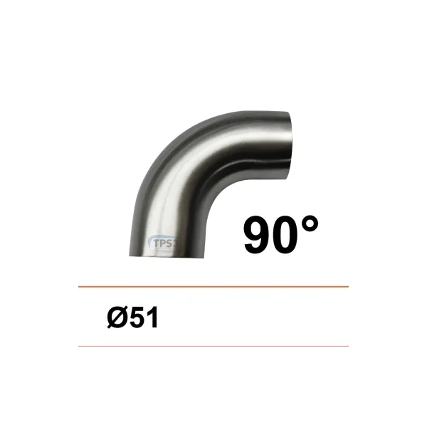 Codo inox 90° DN51