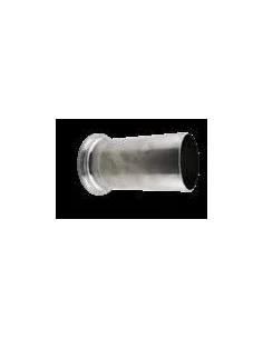 Smooth end 63 with sleeve for SMS nut Ø63 L:100mm