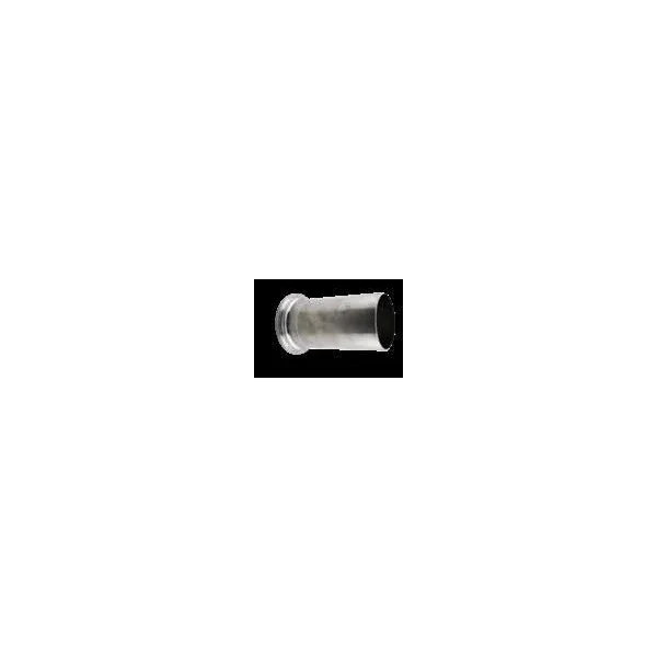 Smooth end 63 with sleeve for SMS nut Ø63 L:100mm