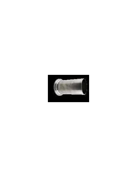 Smooth end 63 with sleeve for SMS nut Ø63 L:100mm