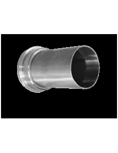 Extremo liso 50 con casquillo para tuerca DIN Ø50 L:100mm