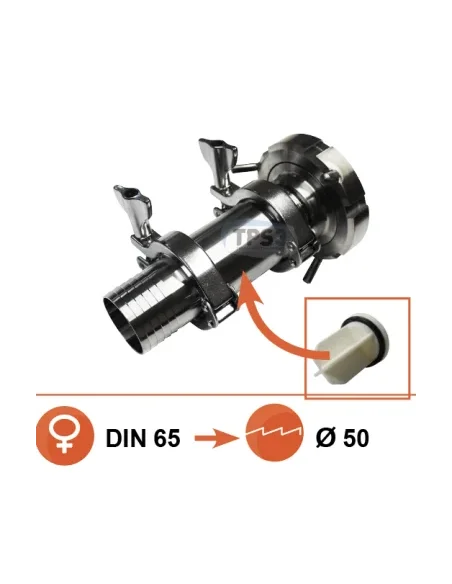 Kit de llenado inferior Conector DIN65 tubo 51
