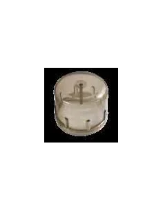 Tapa de plástico con punta roscada autolimpiante Mueller de 2''