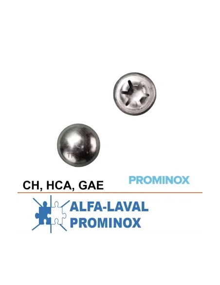 Freno para eje de puerta para tapa de agulero de hombre, tanques Alfa-Laval & Prominox