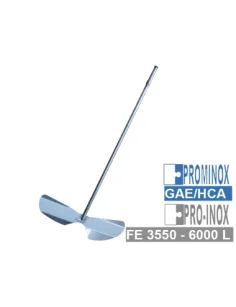 Cuchillas mezcladoras GAE/HCA (Prominox) y FE 3550- 6000L (Pro-Inox)