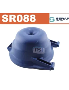Muelle de gas de tapa 600N para tanques Packo OMDX 300L y OMIB-DX 1000L