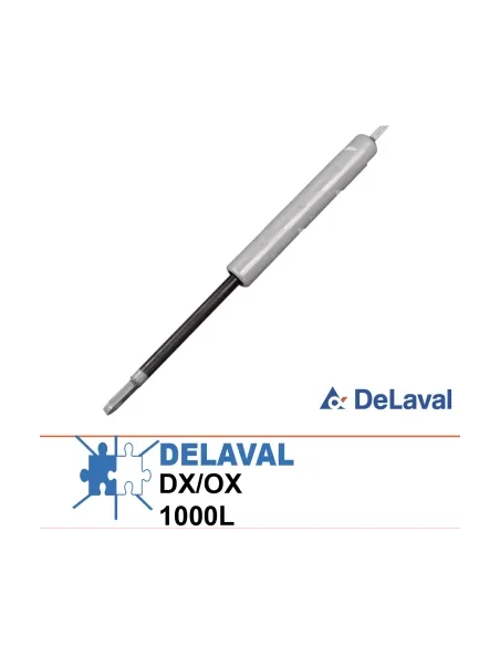 Muelle de gas de tapa para tanques DeLaval DX/OX 1000L
