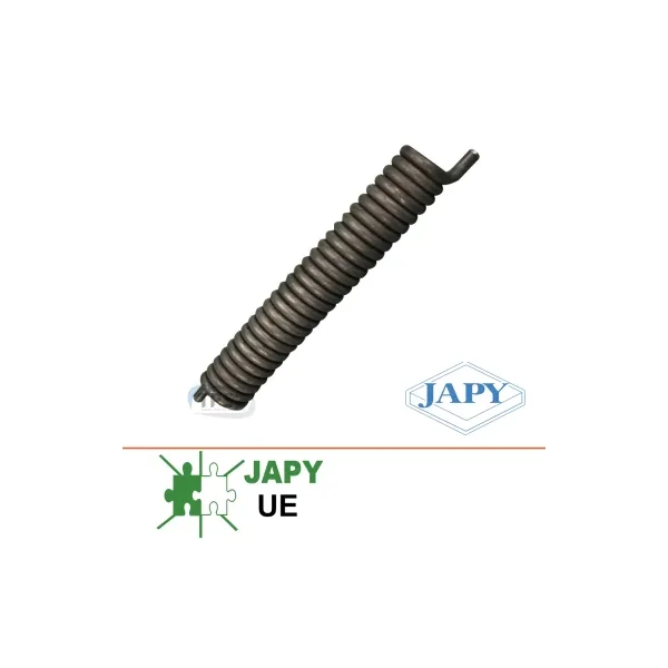 Resorte derecho para bisagra sobre tanques Japy