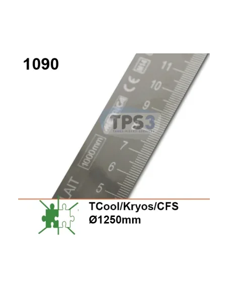 Regla de medición "1090" para tanques Japy TCool/Kryos/CFS Ø 1250mm