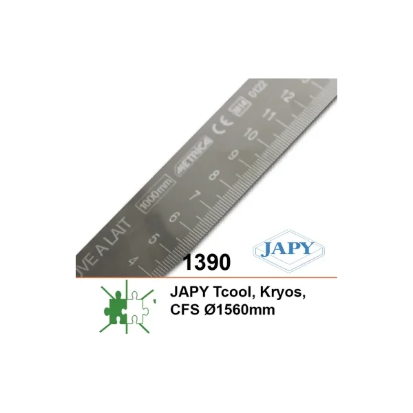 Regla de medición "1390" para tanques Japy TCool/Kryos/CFS Ø 1560mm