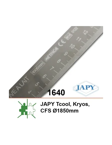 Regla de medición "1640" para tanques Japy TCool/Kryos/CFS Ø 1850mm