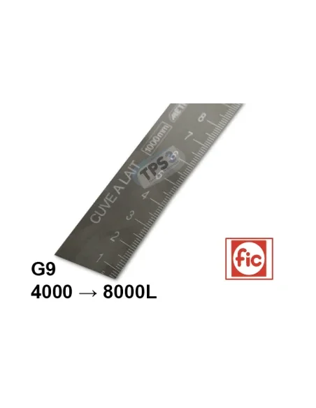 Regla graduada G9 4000- 8000L (Fic)