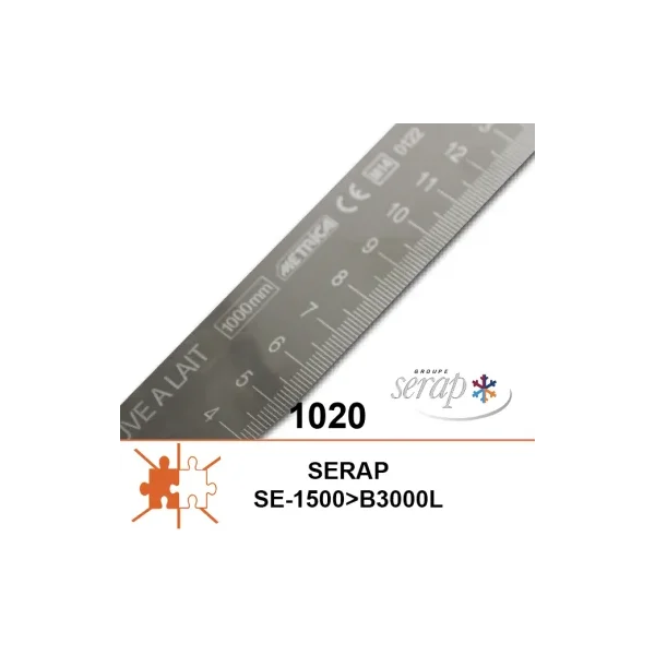 Regla graduada suave de 1020mm para tanques Serap SE 1500-B3000L