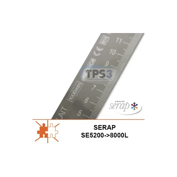 1405mm SE 5200-8000L regla curva (Serap)