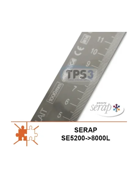 1405mm SE 5200-8000L regla curva (Serap)