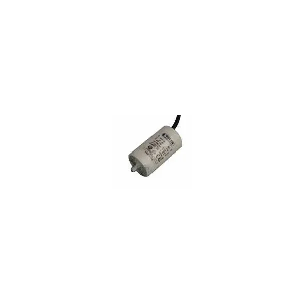 Condensador 20µF 450V - Ø40x70mm - con cable de fijación